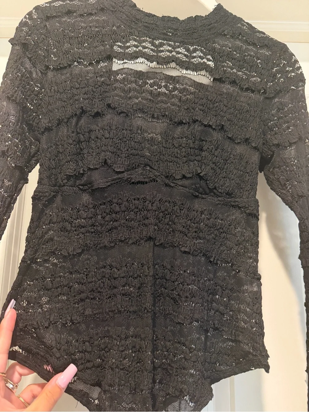 Free People Lace Bodysuit